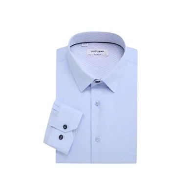 Duchamp London Men's Textured Dot Dress Shirt