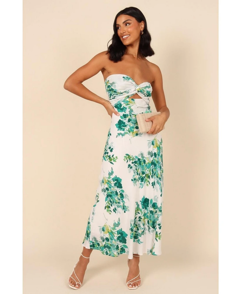 Petal and Pup Plus Size Teagan Strapless Midi Dress