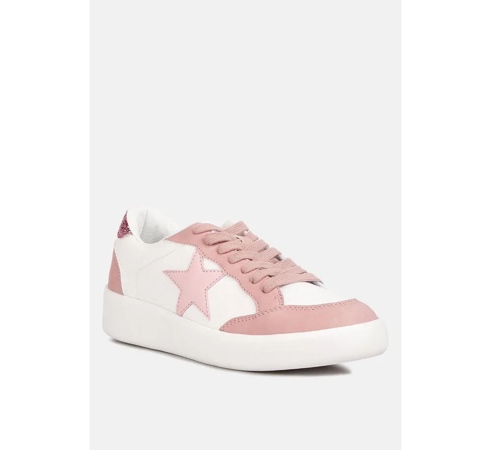 Women Perry Glitter Detail Star Sneakers