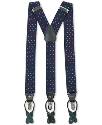 ConStruct Men's Geometric Print Suspenders