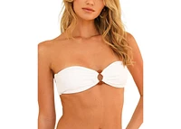Lotus Bandeau Swim Bikini Top