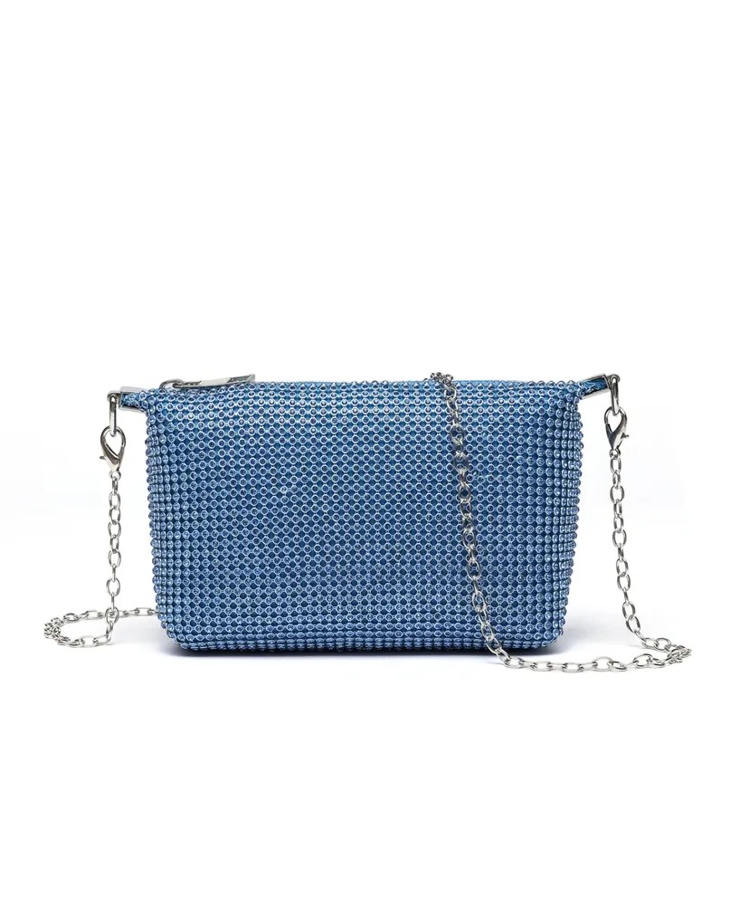 Like Dreams Remy Rhinestone Multi Crossbody Clutch