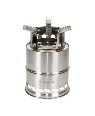 Stansport Stainless Steel Wood Burning Stove - Small