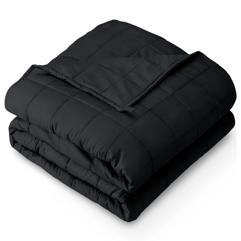 Bare Home Weighted Blanket, 15lbs (48" x 72") - Cotton