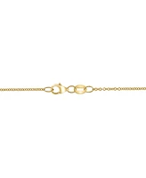 Effy Malachite & Diamond (1/6 ct. t.w.) Flower Halo 18" Pendant Necklace 14k Gold (Also Onyx)