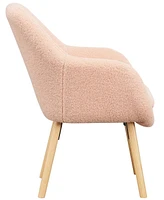Convenience Concepts 25.25" Sherpa Charlotte Accent Chair