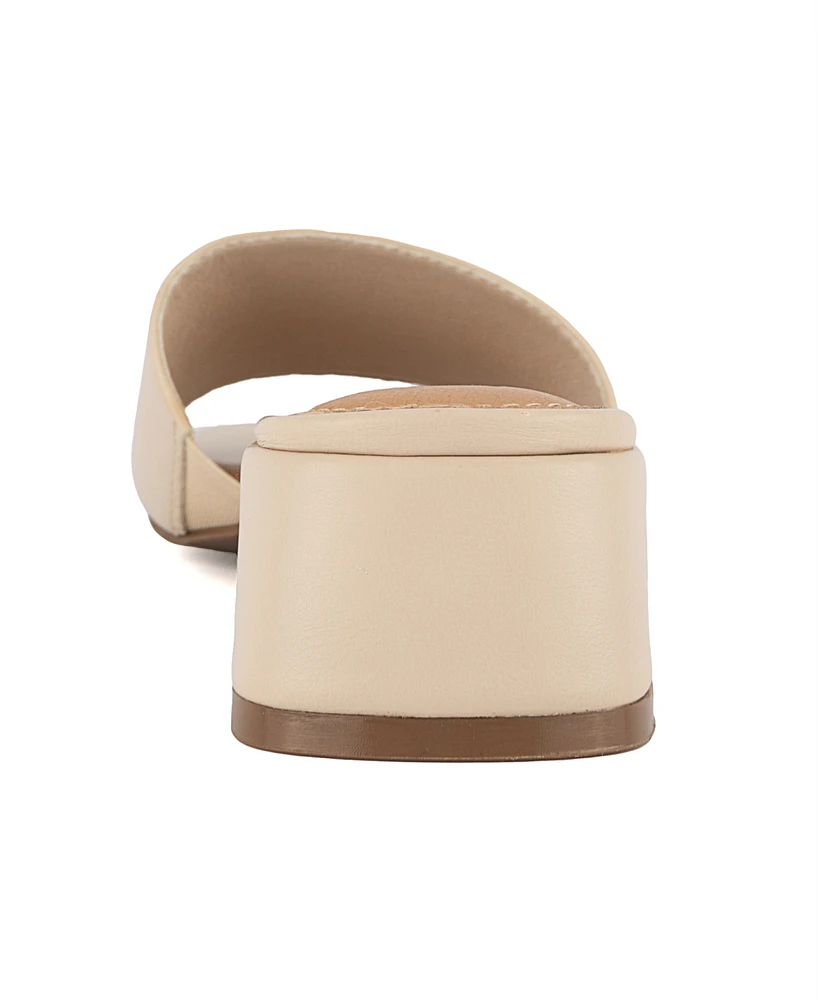 Sugar Women's Uniform 3 Slip-On Block Heel Sandals