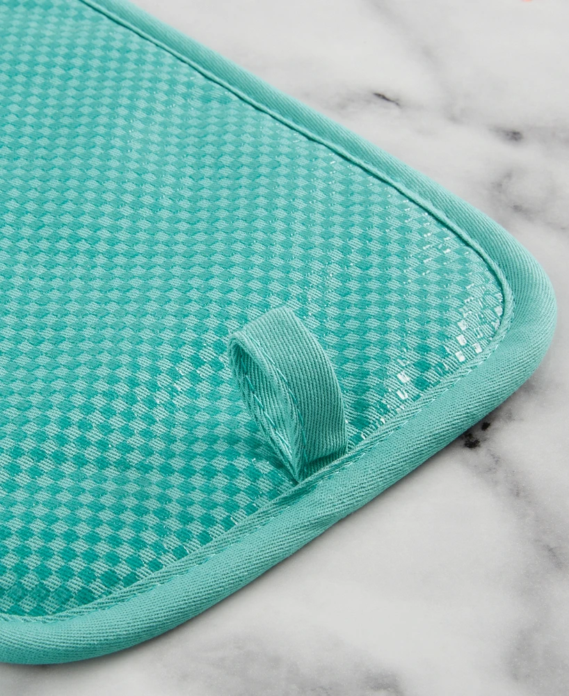 KitchenAid Gingham Pot Holder 2-Pack Set, 7" x 10"