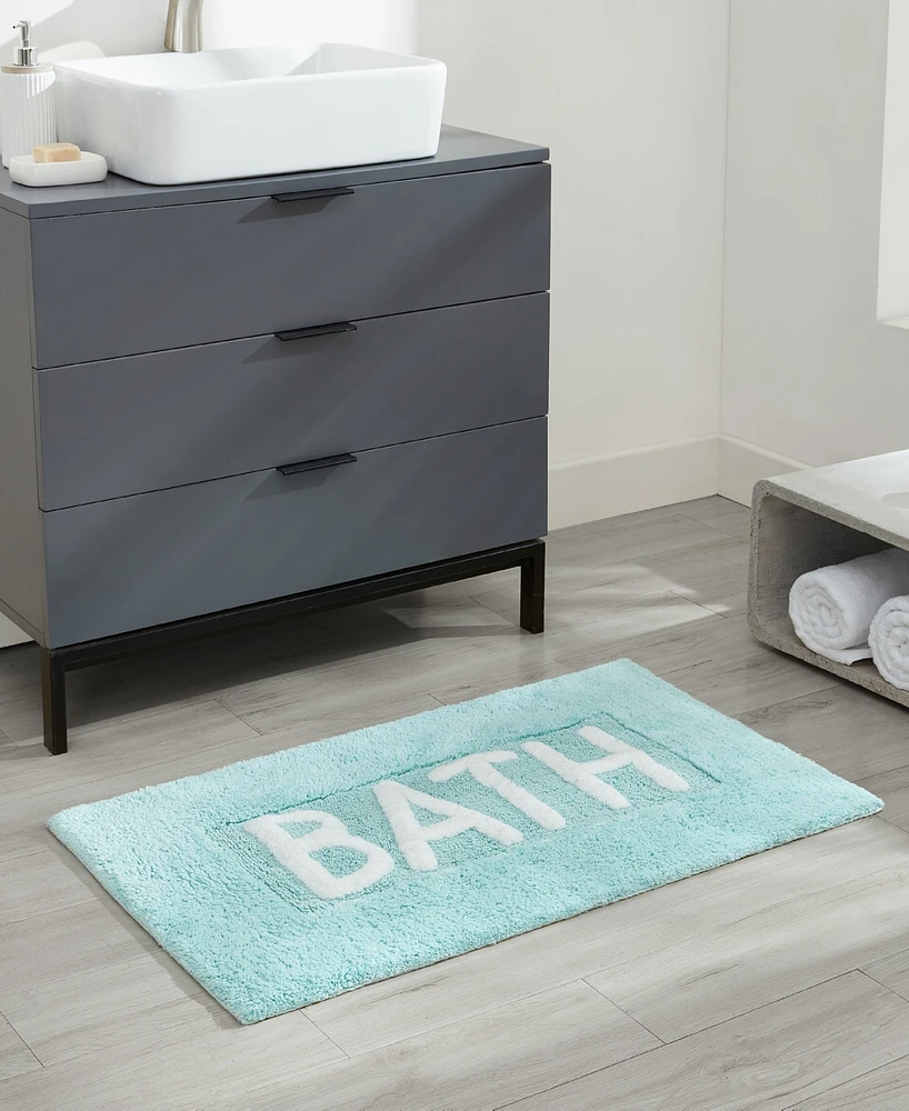 Jean Pierre Tufted Bath Rug, 21" x 34"