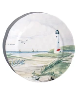 Abode Homewares By the Shore Salad Plates, Set of 6