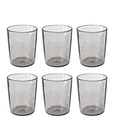 Abode Homewares Rustic Double Old Fashioned Glasses, Set of 6