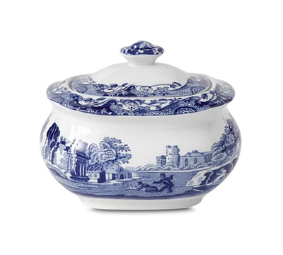 Spode Blue Italian Sugar Bowl