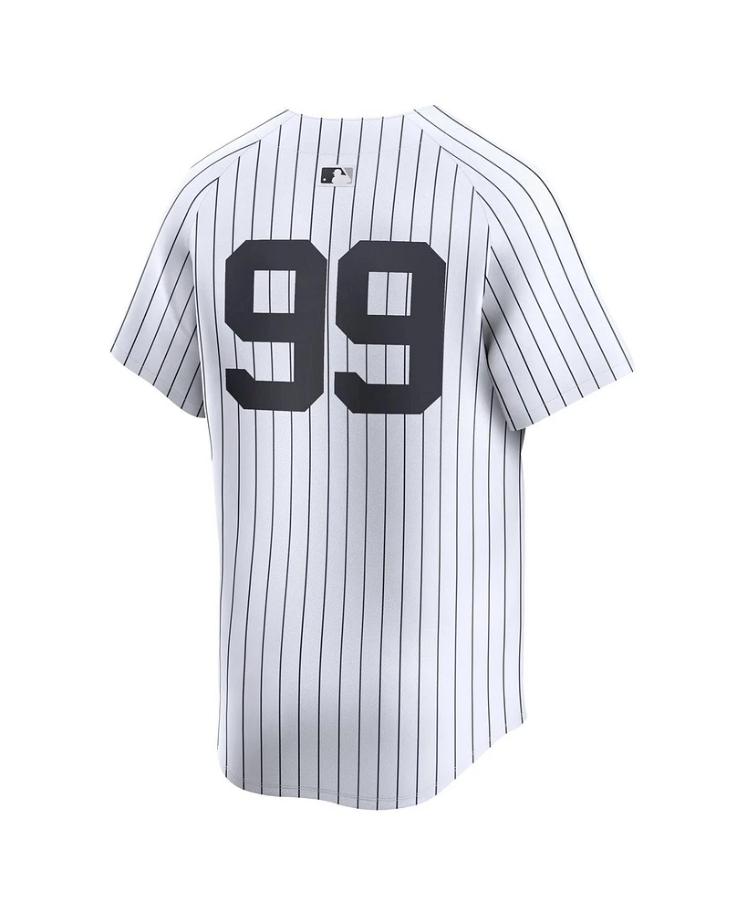 Men's Nike Aaron Judge White New York Yankees Home Limited Player Jersey