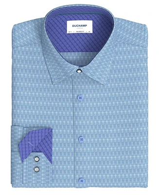 Duchamp London Men's Modern Stripe Dress Shirt