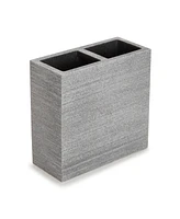 Cassadecor Dune Textured Resin Toothbrush Holder