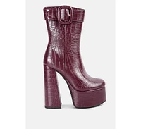 Bumpy Platform Bootie