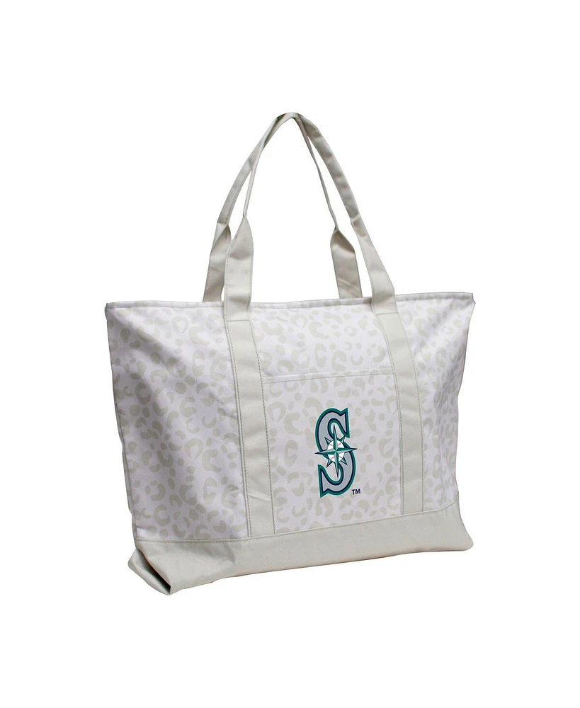 Women's Seattle Mariners Leopard Pattern Tote