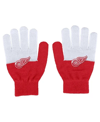 Women's Wear by Erin Andrews Detroit Red Wings Color-Block Gloves