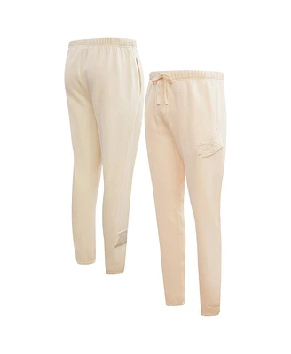Men's Pro Standard Cream Kansas City Chiefs Neutral Fleece Sweatpants