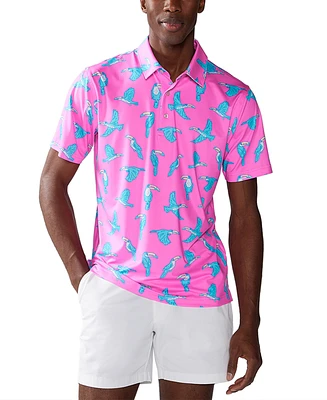 Chubbies Men's The Toucan Do It Performance Polo 2.0