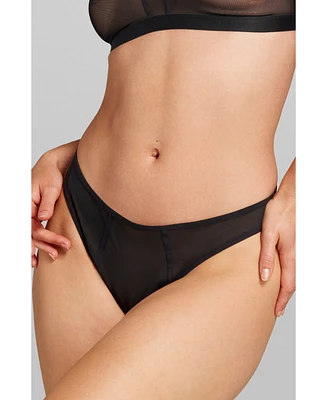 Siella Women's Power Mesh Thong