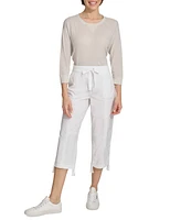 Calvin Klein Women's Convertible Cargo Capri Pants