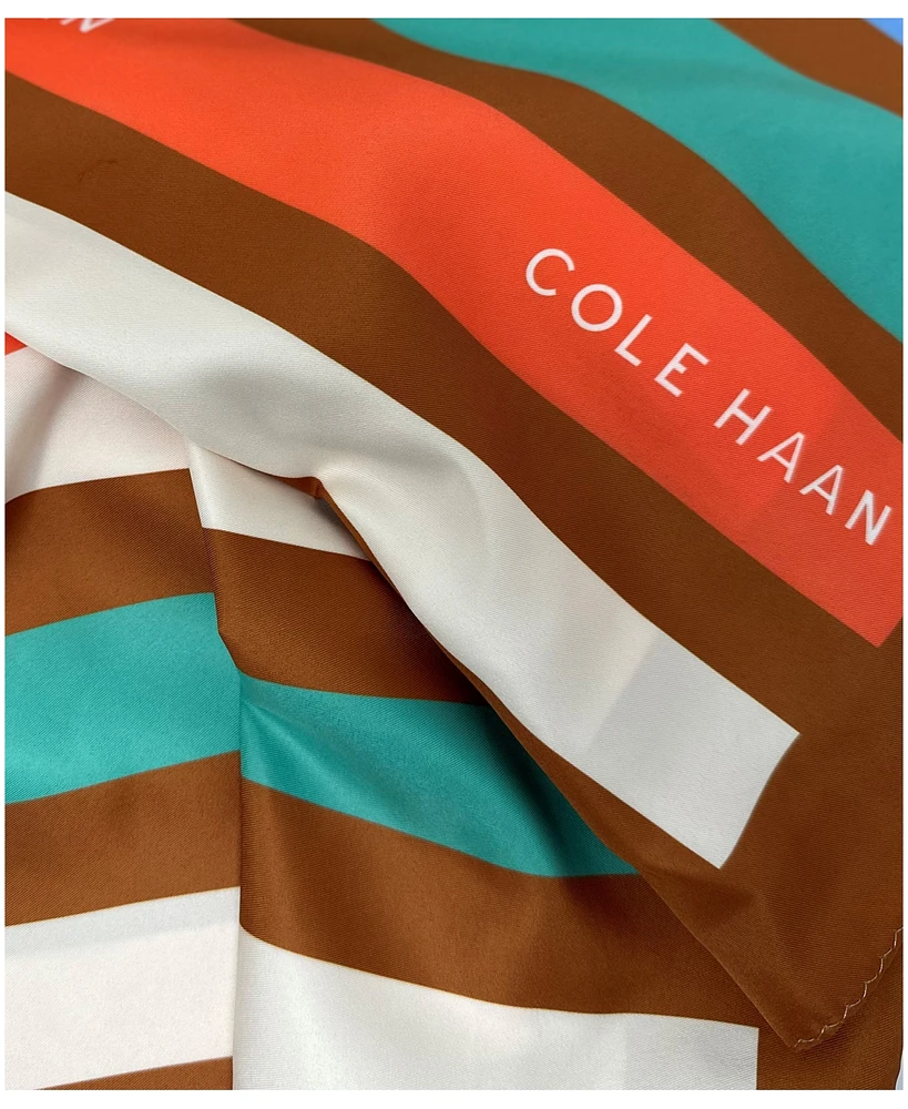 Cole Haan Striped Square Scarf