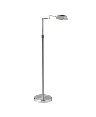 Dainolite 50.25" Metal 9W Led Swing Arm Floor Lamp