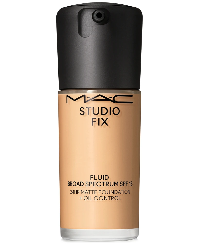 Mac Studio Fix Fluid Spf 15 24Hr Matte Foundation + Oil Control