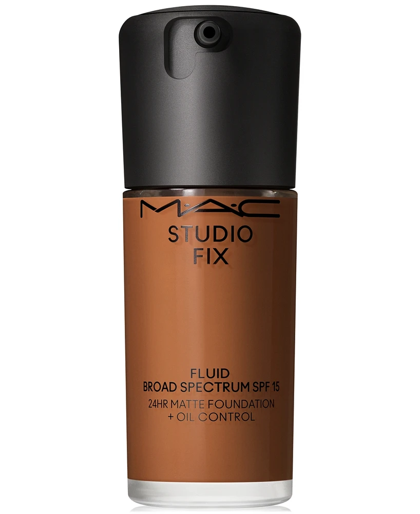Mac Studio Fix Fluid Spf 15 24Hr Matte Foundation + Oil Control