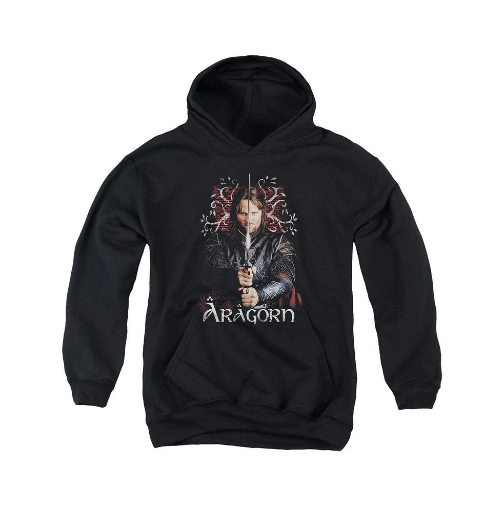 Lord Of The Rings Youth Aragorn Pull Over Hoodie / Hooded Sweatshirt