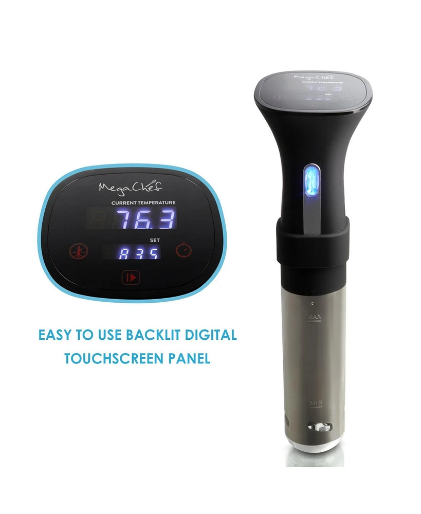MegaChef 800 Watts Sous-Vide Touchscreen Cooker