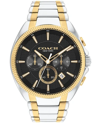 Coach Men's Jackson Two-Tone Stainless Steel Watch 45mm