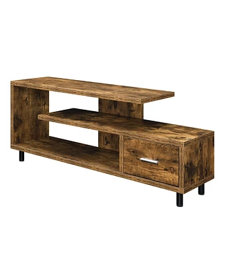 Convenience Concepts Seal Ii 1 Drawer Tv Stand with Shelves for TVs up to 65 Inches