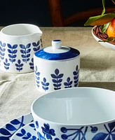Noritake Sandefjord Sugar and Creamer, Set of 2