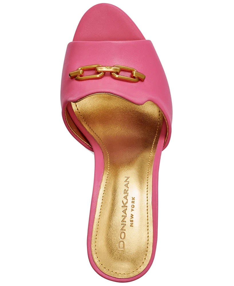 Donna Karan New York Senna Chain Hardware Dress Sandals