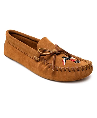 Minnetonka Men's Thunderbird "Animikii" Softsole Moccasins