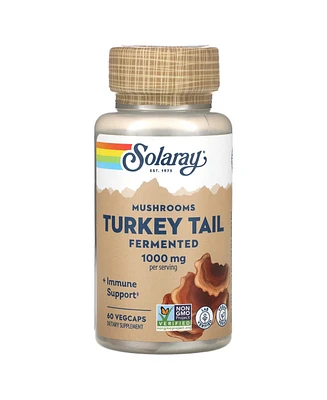Solaray Fermented Turkey Tail Mushrooms - 60 VegCaps (500 mg per Capsule)