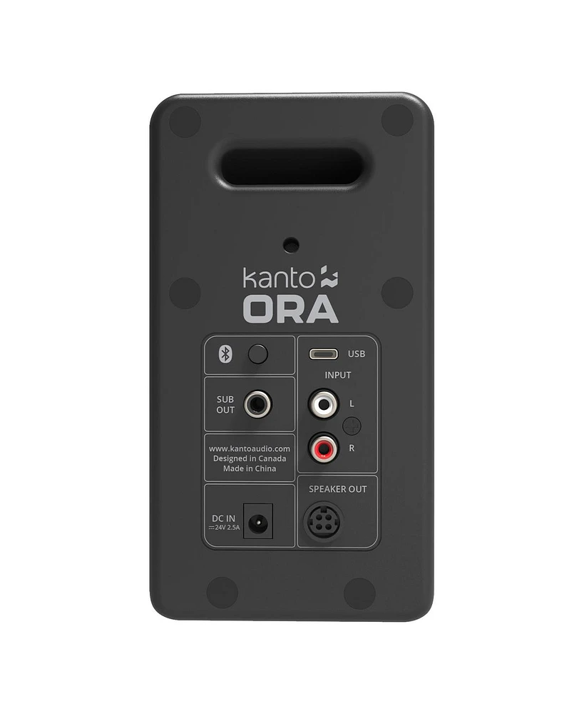 Kanto Ora Powered Reference Desktop Speakers with Bluetooth - Pair