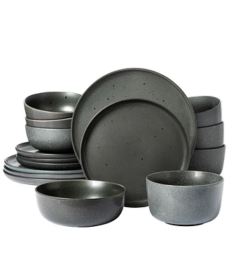 Gibson Elite James Street Reactive 16 Pc. Dinnerware Set, Service for 4
