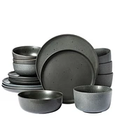 Gibson Elite James Street Reactive 16 Pc. Dinnerware Set, Service for 4
