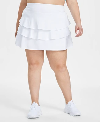 Id Ideology Plus Flounced Active Skort, Created for Macy's
