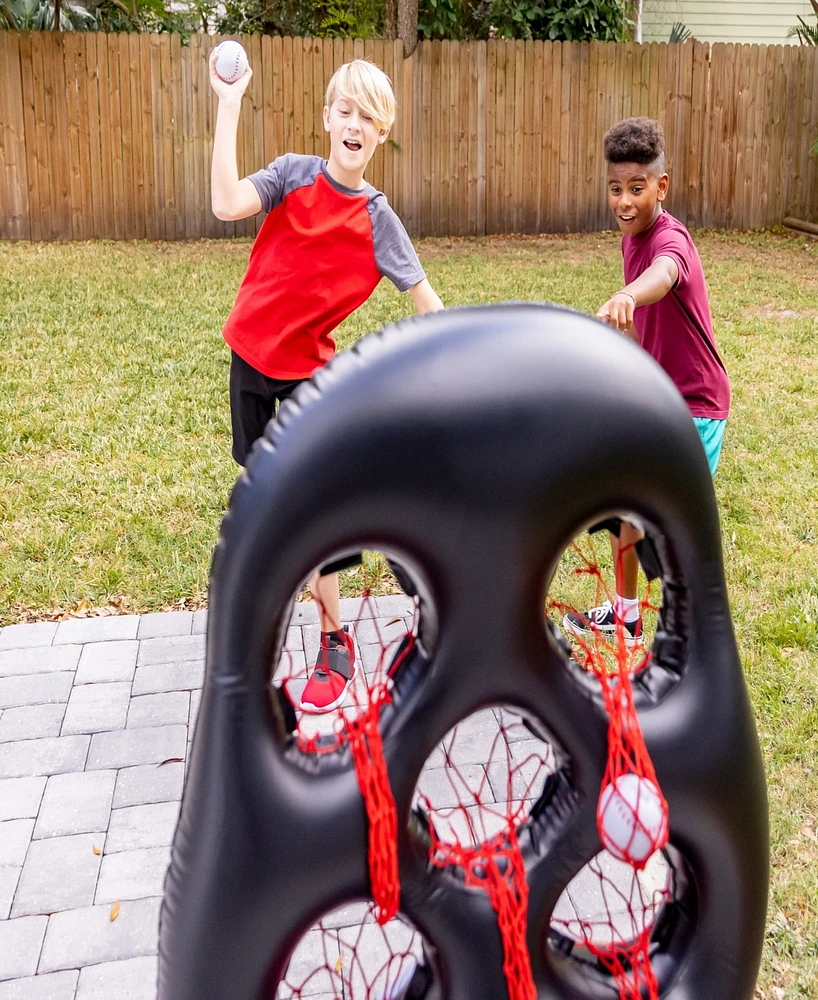 Franklin Sports 5-Hole Inflatable Baseball Target