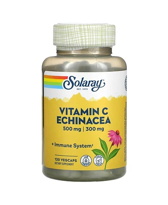 Solaray Vitamin C Echinacea - 120 VegCaps