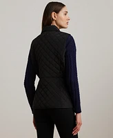 Lauren Ralph Lauren Women's Quilted Logo Vest