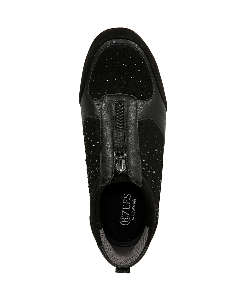 LifeStride Women's Winner Washable Zipper Sneakers