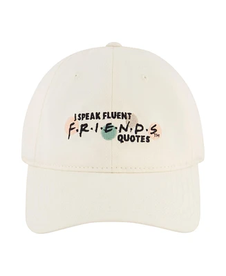 Wb Friends I Speak Fluent Friends Quotes Embroidery Dad Cap
