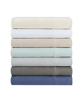 Aston and Arden Eucalyptus Tencel King Sheet Set, 1 Flat Sheet, Fitted 2 Pillowcases, Ultra Soft Fabric, Breathable Cooling, Eco-Friendly