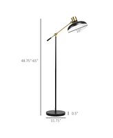 Homcom Adjustable Floor Lamps for Living Room, Sding Lamp