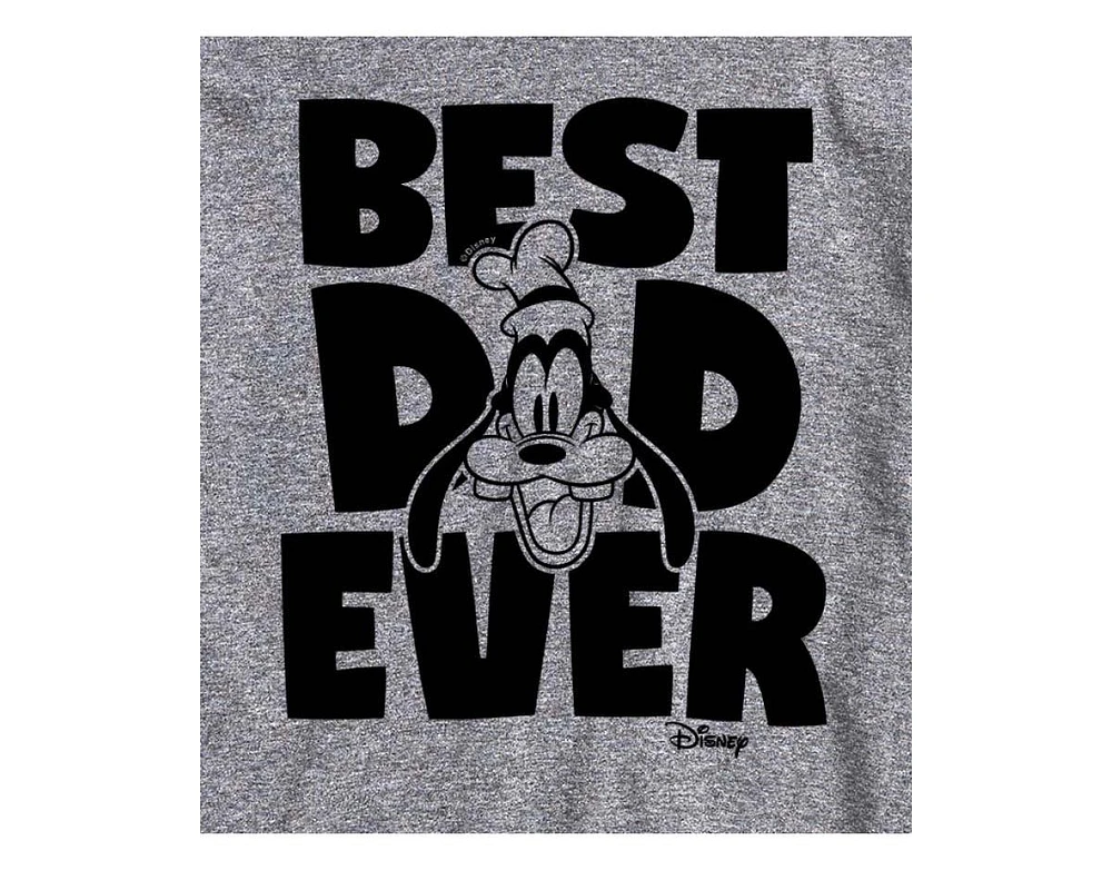 Hybrid Apparel Disney Goofy Dad Mens Short Sleeve Tee